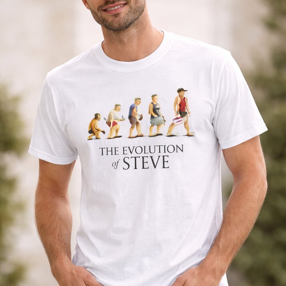 Nelk Boys Full Send Evolution of Steve T-Shirt Large NWT Limited Edition
